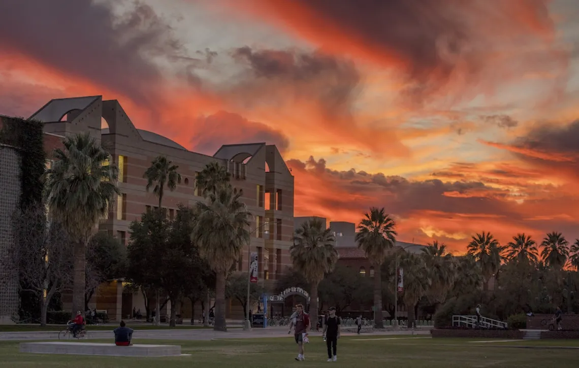 UArizona campus.