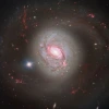 An image of the spiral galaxy NGC 1086 obtained by the European Southern Observatory’s Very Large Telescope (VLT)